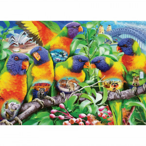 Puzzle Tinutul Loriinilor, 1000 Piese - Img 2