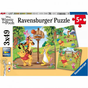 Puzzle Winnie The Pooh, 3X49 Piese - Img 4