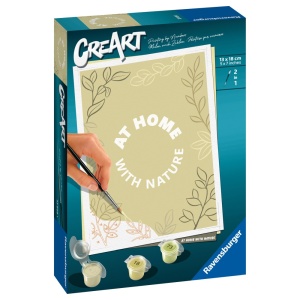 Ravensburger - CreArt pictura pe numere pentru copii At home with nature - Img 2