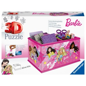 Ravensburger - Puzzle 3D cutie depozitare Barbie 216 piese