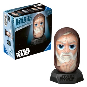 Ravensburger - Puzzle 3D Hylkies Star Wars Obi Wan Kenobi 54 piese - Img 2