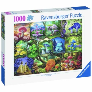 Ravensburger - Puzzle ciuperci colorate 1000 piese design nou - Img 2