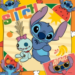 Ravensburger - Puzzle Disney Stitch 3x49 piese - Img 4