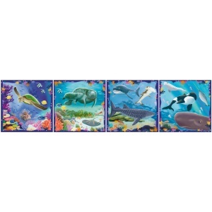 Ravensburger - Puzzle Up animale marine 4 puzzle 64 72 81 90 piese - Img 4