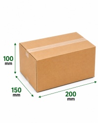 Cutii carton CO3, 200x150x100 mm
