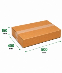 Cutii carton CO3, 500x400x150 mm