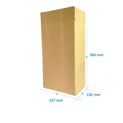 Cutii transport vin 2 sticle, Carton CO5, Insert Tip Fagure - Img 1