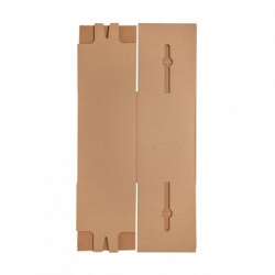 Cutie transport 4 sticle cu autoformare pentru vin/sampanie, Cutie carton CO5 - Img 2