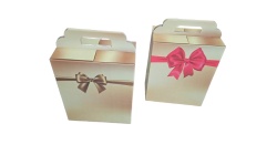Cutie cadou, model funda aurie, 260x140x330 mm - Img 3