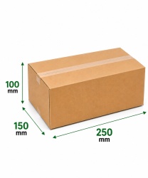 Cutii carton CO3, 250x150x100 mm
