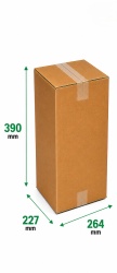Cutii transport vin 4 sticle, Cutii carton CO5 rezistenta sporita, Fara insert
