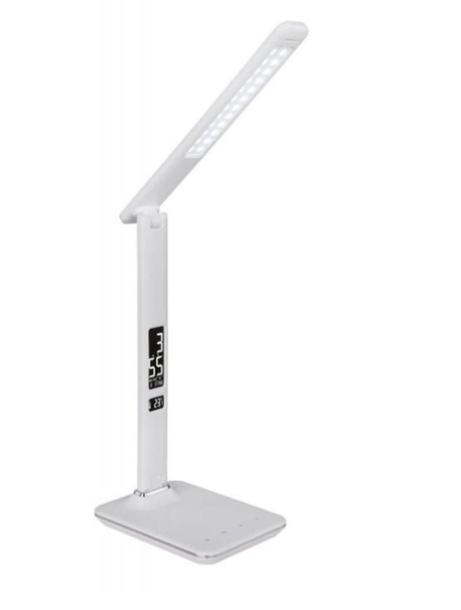 Lampa LED birou, incarcare wireless pentru IOS Android, 1 x LED max 15W, Alb