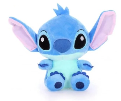 Jucarie din plus Stitch Catoons pentru copii peste 3 ani, dimensiune 21cm, culoare albastru Cadoul ideal pentru iubitorii de personaje animate