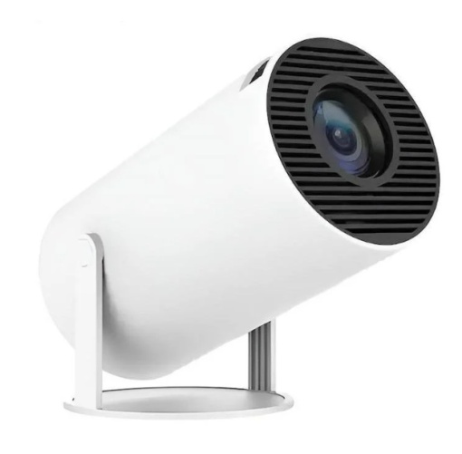 Video proiector Wireless Smartix 6 pentru Jocuri, Full HD 1080P, 2 X Console, WIFI + BT 5.0 Dual Band, 25DB, Ecran mare de 130 inch, Durata de viata foarte lunga, Alb