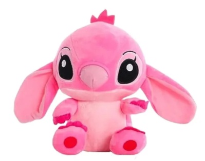Jucarie din plus Stitch Catoons adorabila, pentru copii peste 3 ani, dimensiune 21cm, culoare roz Cadoul perfect pentru micii iubitori de personaje animate