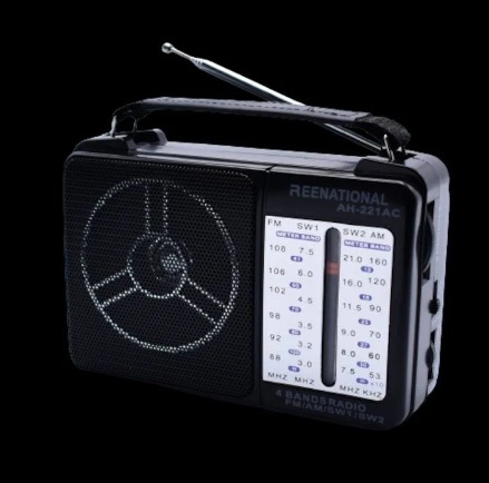 Radio simplu, Portabil, Benzi Control Volum, USB