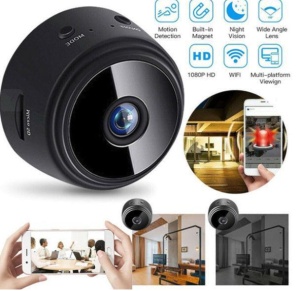 Camera de Dimensiuni Mici Wifi Full HD 1080p Suport Card 128gb, Vizualizare Live pe Telefon - Img 3