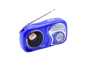 Radio Portabil cu Baterii FM, Antena Telscopica, Control Volum, Curea de Transport