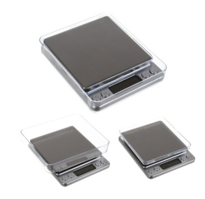 Cantar electronic de bucatarie,masurare 500 gr,precizie 0,01 gr - Gri - Img 2