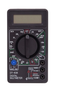 Multimetru digital profesional, cu 2 cabluri de testare incluse - Img 5