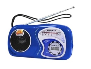 Radio Portabil cu Baterii FM, Antena Telscopica, Control Volum, Curea de Transport - Img 2