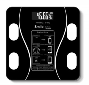 Cantar Corporal cu Ecran Digital Iluminat, Conectare Bluetooth, Termometru, Acumulator, versiunea PRO - Img 5