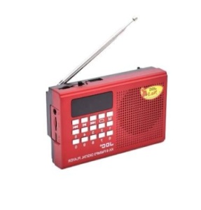 Radio portabil cu acumulator 3.7v 2000mAh, Mp3, Card TF, Usb, FM - Img 2