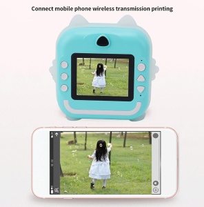 Aparat foto copii cu functie de printare, Q5, Rezolutie 24Mpx 1080P, Display LCD Color 2.4″, 3 role hartie incluse - Img 5