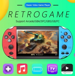 Consola GamePlayer X7, 8 GB, 1000 de jocuri instalate - Img 2