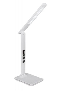 Lampa LED birou, incarcare wireless pentru IOS Android, 1 x LED max 15W, Alb