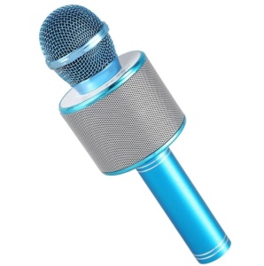 Microfon Karaoke Wireless pentru copii, Boxa integrata, Card SD, USB, Aux, Multifunctional, Stereo - Img 2