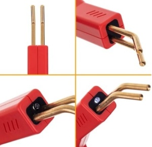 Pistol aparat profesional pentru lipit/sudat plastic, repararea fisurilor - Img 4