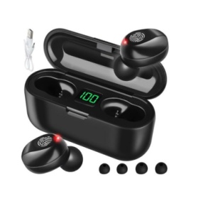 Casti Bluetooth TWS F9, toc incarcare - Img 4