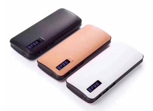 Power Bank portabil Smartix 20000mAh LED extern 3 USB, Afisaj LCD, Negru - Img 4