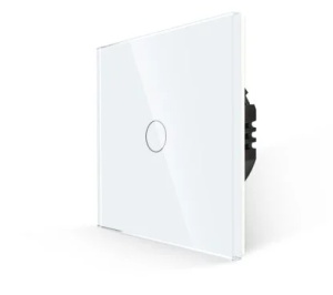 Intrerupator Simplu cu Touch din Sticla LUXION, 500W