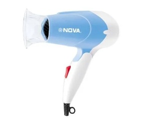 Uscator de par 1200W, 2 trepte temperatura, Albastru