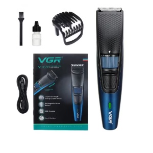 Aparat de tuns si trimmer profesional VGR V-053B, fara fir, incarcare USB