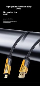 Cablu date 4 in 1 Android, Apple, USB-A to Type-C Smartix 27W, Perfomant pentru încărcare rapida, Negru - Img 4