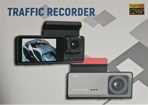 Camera de Bord Auto Tripla WiFi, Full HD, Unghi 170°, Gri - Img 3