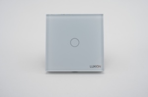 Intrerupator Simplu cu Touch din Sticla LUXION, 500W - Img 3