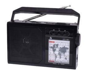 Radio cu Bluetooth, Portabil cu Panou Solar Rabatabil, Acumulator 18650, Cititor USB/TF, AM/FM/SW1-6, Lampa Led