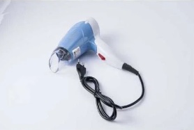 Uscator de par 1200W, 2 trepte temperatura, Albastru - Img 3
