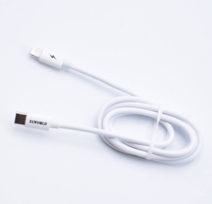 Cablu date Type-C to Type-C 18 W Smartix, Perfomant pentru încărcare rapida, Alb - Img 2
