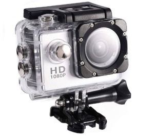 Camera Sport Waterproof, HD 1080P, 2 inch, Autonomie 90 min