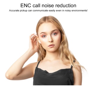 Casti Wireless Touch Screen A9 Pro ANC + ENC, Bluetooth 5.4, Reducere Zgomot, Alb - Img 5