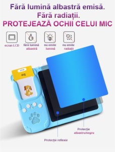 Joc educativ cu tableta de 8.5 inch pentru copii 3-7 ani, invatare engleza, asociere 224 cuvinte cu imagini - Img 4