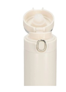 Termos cu afisaj de temperatura, Otel inoxidabil, 500 ml, Crem - Img 5