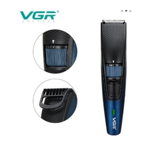 Aparat de tuns si trimmer profesional VGR V-053B, fara fir, incarcare USB - Img 4