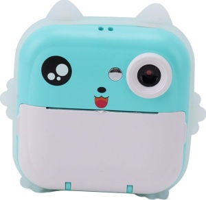 Aparat foto copii cu functie de printare, Q5, Rezolutie 24Mpx 1080P, Display LCD Color 2.4″, 3 role hartie incluse