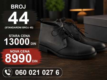 Muška kožna duboka obuća na popustu – modeli i brojevi odmah dostupni - Img 6